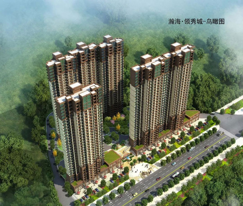 衡南瀚海领秀城项目位于衡南县三塘镇南华大学雨母校区西侧280米