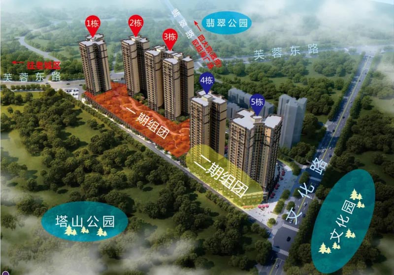 桂阳锦绣蓝湾项目位于桂阳县郴州市桂阳县芙蓉东路与翡翠路交叉路口往南约150米