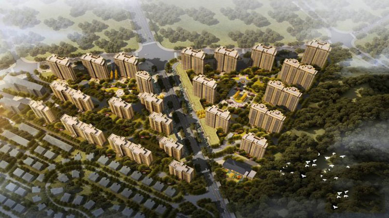 醴陵旗滨公园里项目位于醴陵醴陵大道与320国道交汇处（新公安局旁）