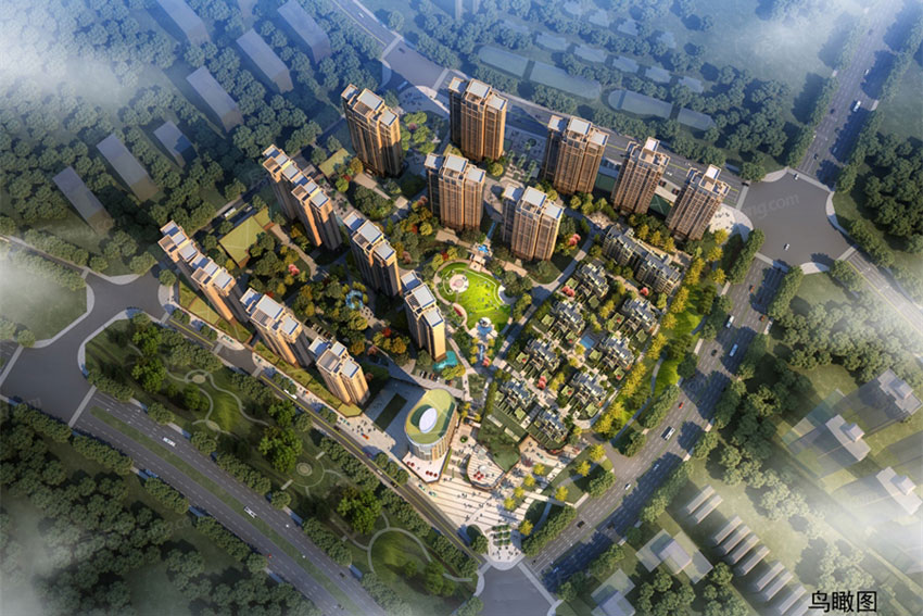 株洲壹品熙园项目位于天元衡山路与栗雨路交汇路口