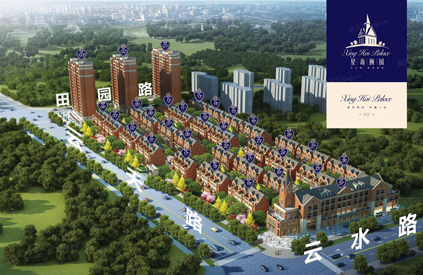 株洲星海颐园项目位于株洲云龙示范区云水路与云天大道交汇处