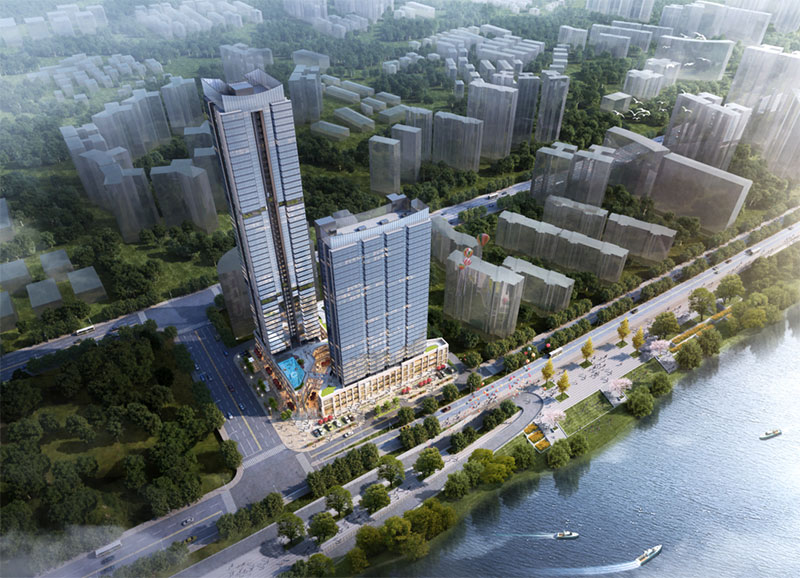 株洲朗悦台项目位于芦淞区庆云街道沿江南路49号和谐小区(泰山路)