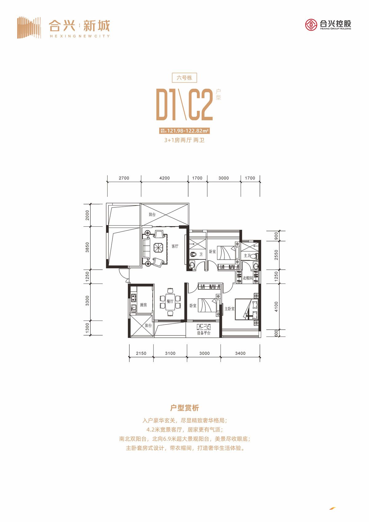 临澧合兴新城D1户型