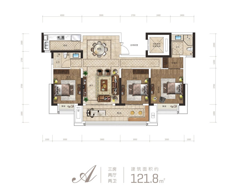 株洲阅天下A户型