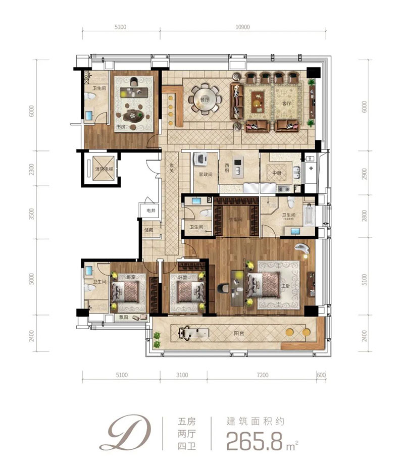 株洲阅天下D户型