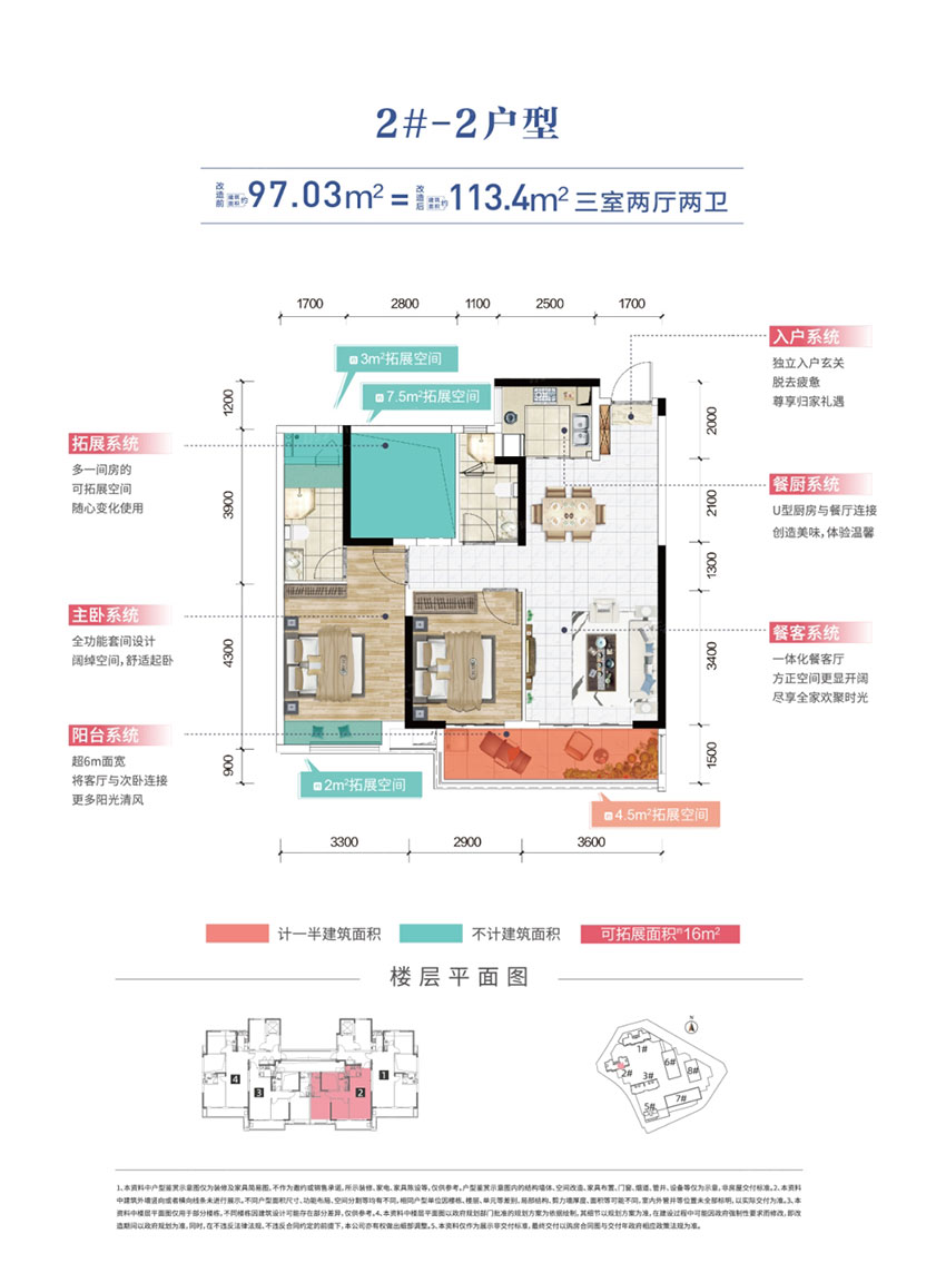 株洲元熙里2#-2户型