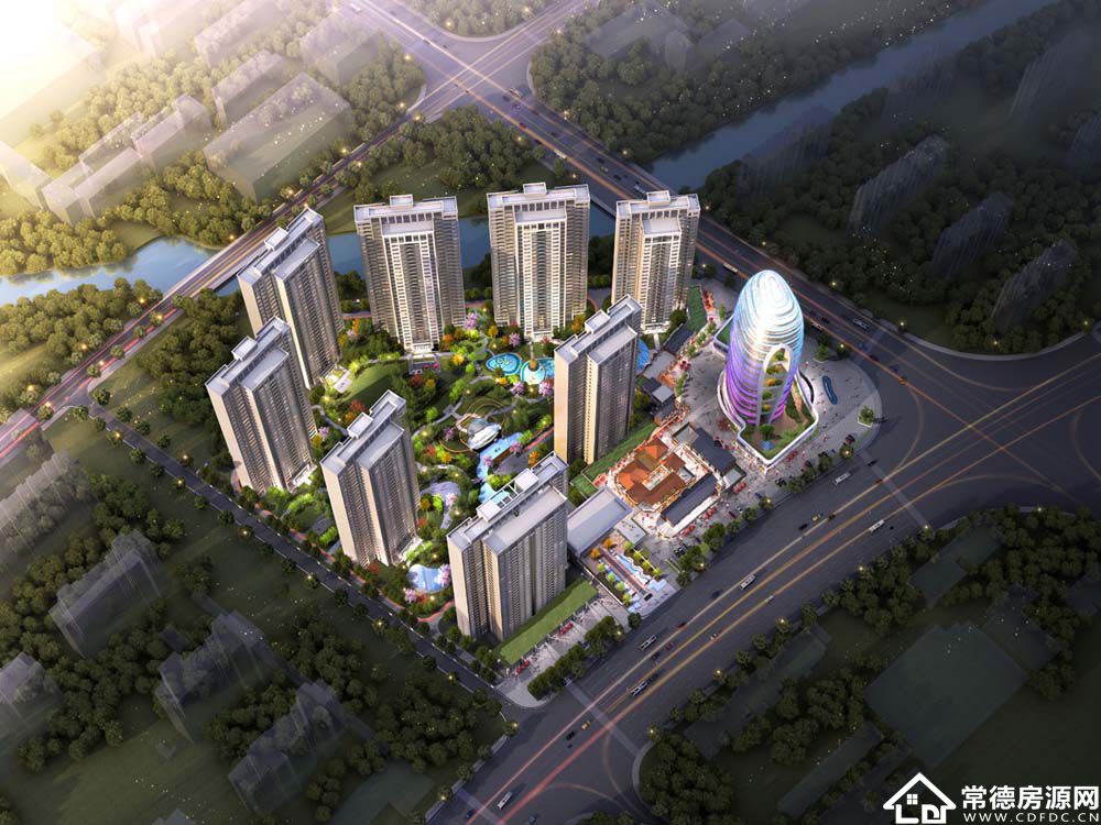 常德御龙湾效果图