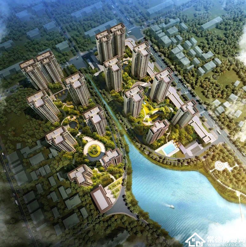 南县公园世家实景图