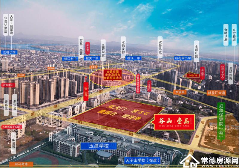 桃江谷山壹品配套图