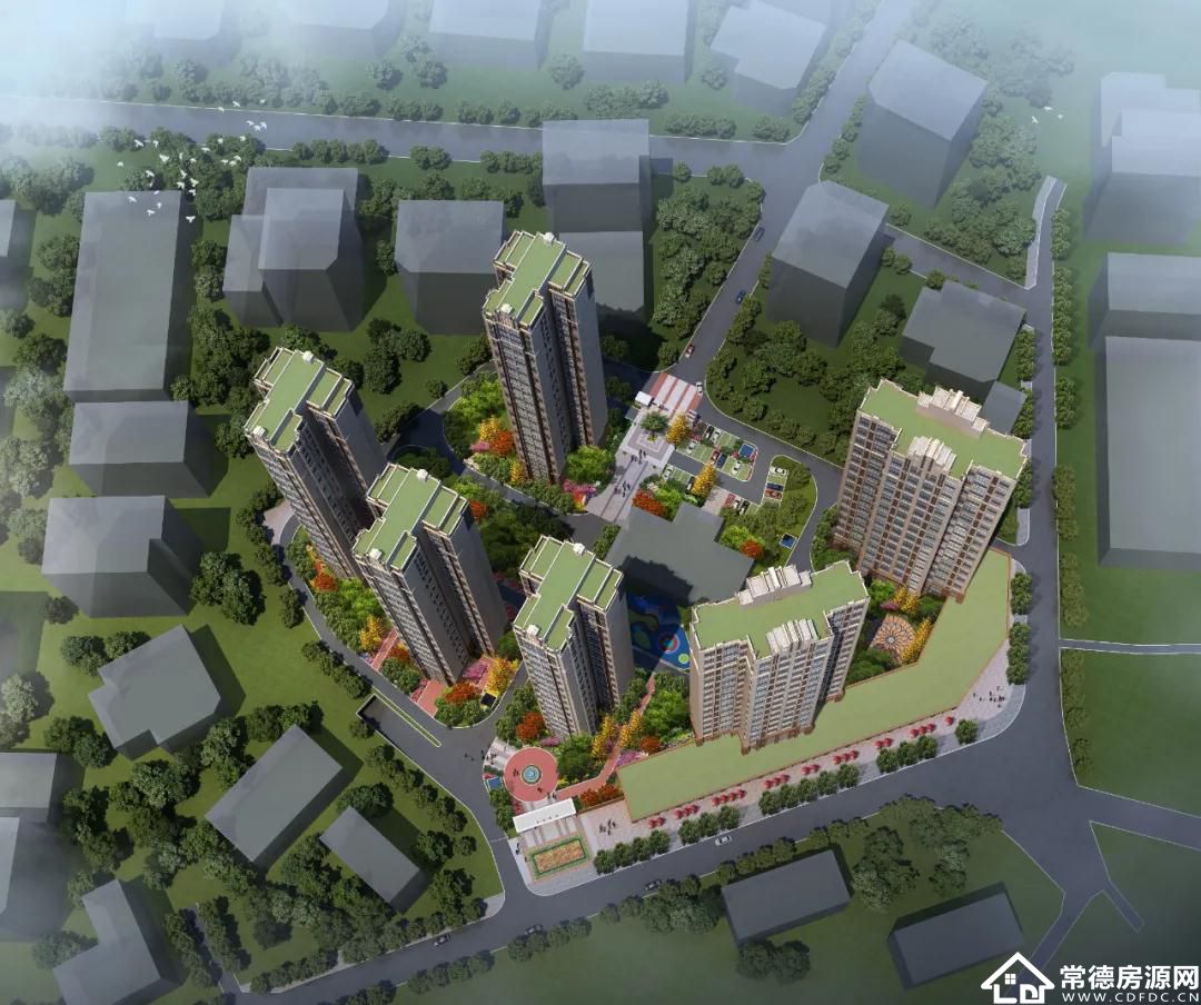 南县燕山学府实景图