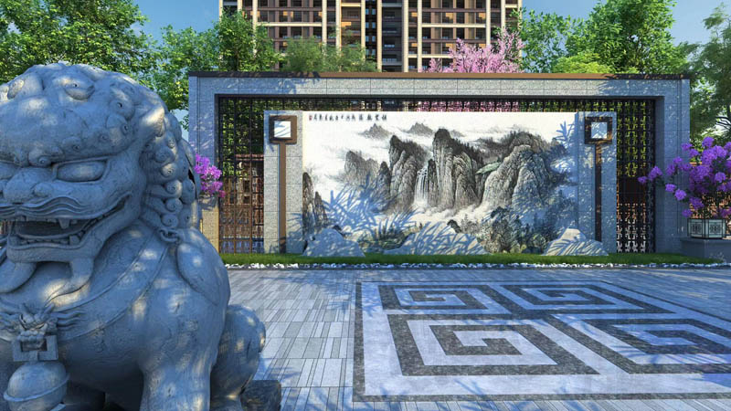 沅江金域首府配套图
