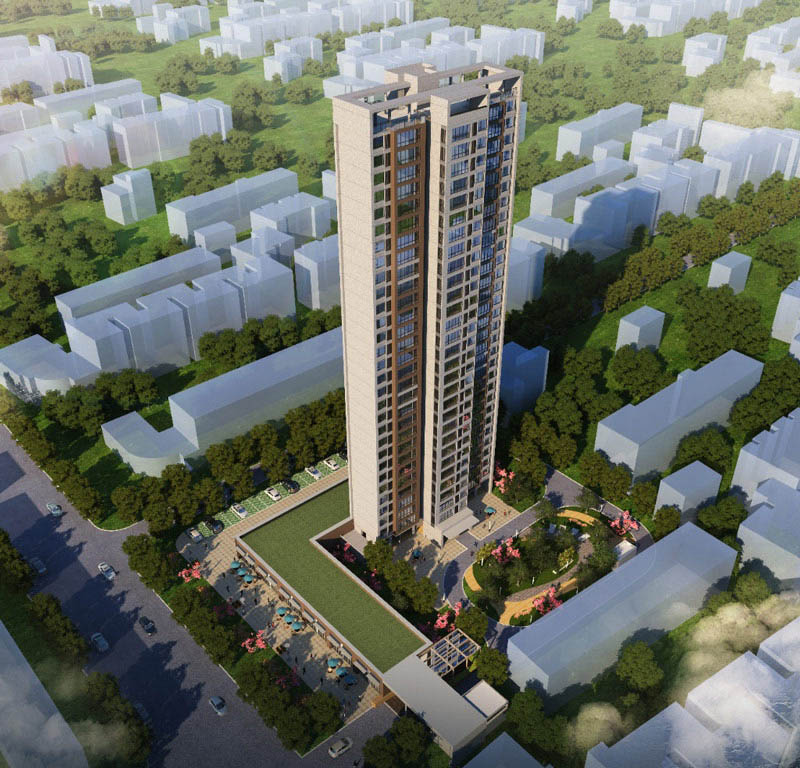 常德广丰名苑二期实景图