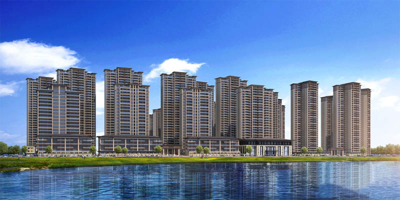 湘阴东湖壹号实景图
