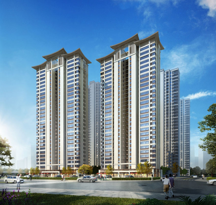 衡阳当代上品实景图