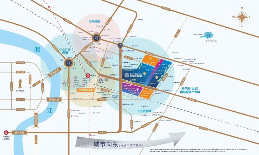 株洲锦湘悦区位图